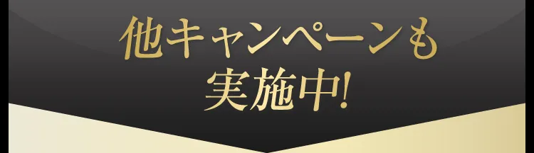 他キャンペーンも実施中！
